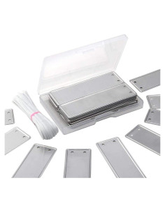 Etiquetas de Plantas de Aluminio Coolrunner - 50 Unidades Resistentes al Agua