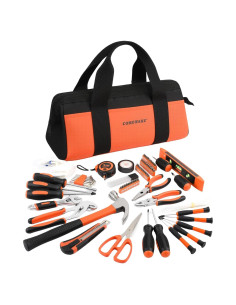 Kit de Herramientas Manuales COMOWARE 218 Pcs Naranja