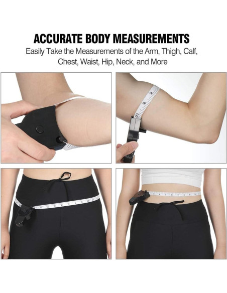 Cinta Métrica Corporal LYTOWN 3PCS 150cm Retráctil