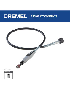 Eje Flexible Dremel 225 - Accesorio para Herramienta Rotativa 2