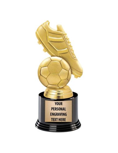 Trofeo de Fútbol Personalizado Crown Awards 18.42 cm