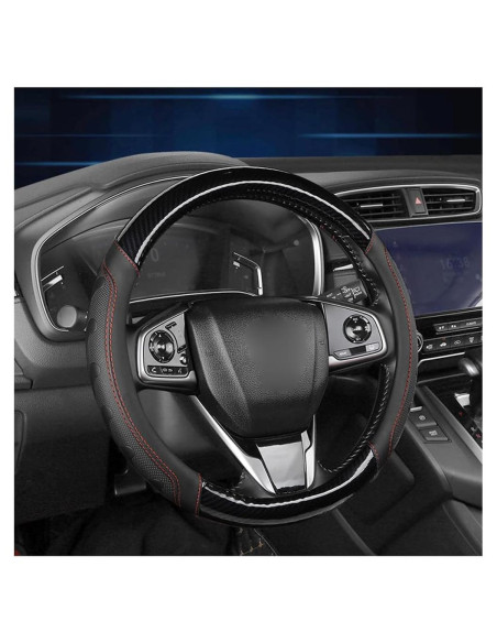 Cubierta de Volante Zpana 38 cm Fibra de Carbono Antideslizante