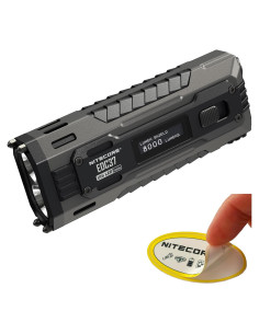 Linterna Nitecore EDC37 8000 Lúmenes USB-C Pantalla OLED