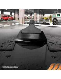 Espátula de Goma EHDIS 12.7 cm para Limpieza de Ventanas y Espejos 2