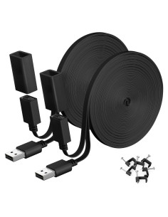 Cable de Extensión USB Itramax 3M Impermeable 2Pack para Cámaras