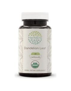 Cápsulas de Diente de León Orgánico 500 mg - 60 Unidades HerbEra