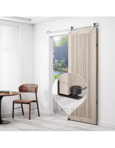 Guía de Piso Deslizante AONAYIOA 2 Pcs Ajustable para Puerta