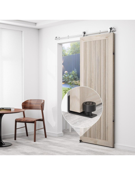 Guía de Piso Deslizante AONAYIOA 2 Pcs Ajustable para Puerta