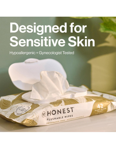Toallitas Desechables The Honest Company 42 Unidades Piel Sensible