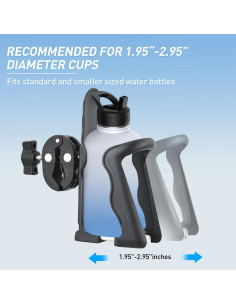 Soporte para Taza Frokom Ajustable 4.95-7.49 cm para Bicicleta 2