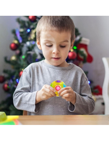 Bola de Rompecabezas Mágica Antiestrés Vdealen 7 cm - Paquete de 5