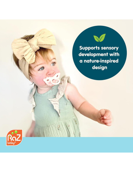 Chupete RaZbaby Oso RaZbuddy para Dentición - Silicona BPA Free Chupete RaZbaby Oso RaZbuddy para Dentición - Silicona BPA Free