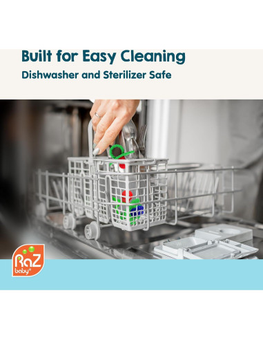 Chupete RaZbaby Oso RaZbuddy para Dentición - Silicona BPA Free