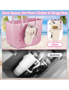 Soporte para Taza OUTXE 2 Pack para Bogg Bag Stanley 40/30 oz 2