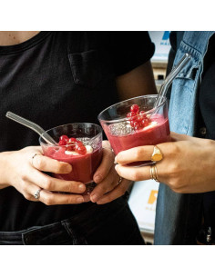 Pajitas de Vidrio HALM 15 cm Reutilizables - 6 Unidades Ecológicas 2