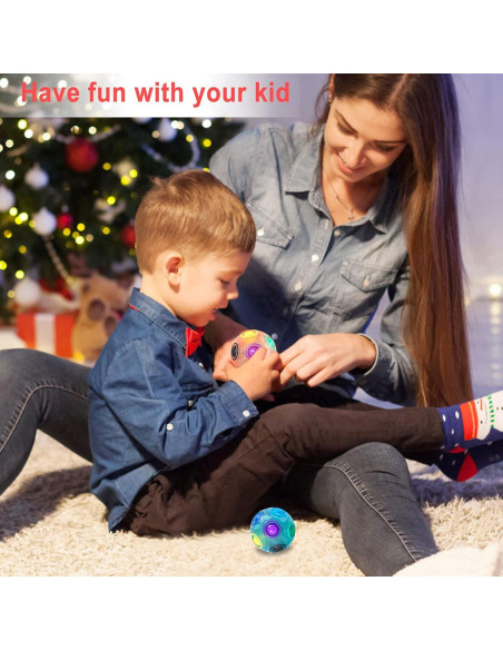 Bola de Rompecabezas Mágica Antiestrés Vdealen 7 cm - Paquete de 5