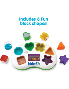 Kidoozie Clasificador de Formas Luces y Sonidos - Juguete 9-24 Meses 2