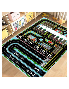 Alfombra de Juego Aeropuerto YSYTLCL 0.79x1.19m Antideslizante