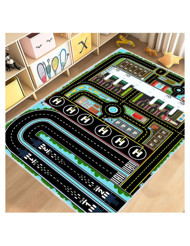Alfombra de Juego Aeropuerto YSYTLCL 0.79x1.19m Antideslizante