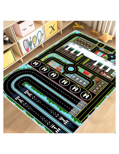 Alfombra de Juego Aeropuerto YSYTLCL 0.79x1.19m Antideslizante