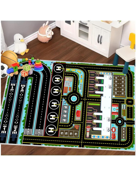 Alfombra de Juego Aeropuerto YSYTLCL 0.79x1.19m Antideslizante