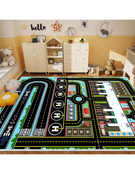 Alfombra de Juego Aeropuerto YSYTLCL 0.79x1.19m Antideslizante