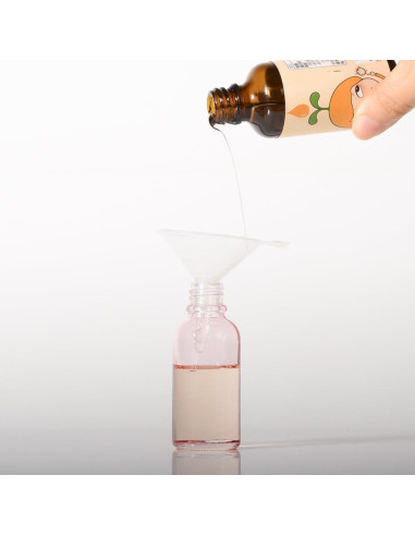 Botella de Goteo de Vidrio 30ml StellaCare Rosa a Prueba de Fugas