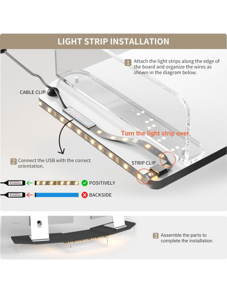 Soporte Elevador de Monitor Doble AFOOYO Ajustable 112.8 cm Soporte Elevador de Monitor Doble AFOOYO Ajustable 112.8 cm