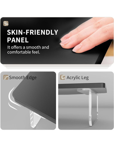 Soporte Elevador de Monitor Doble AFOOYO Ajustable 112.8 cm