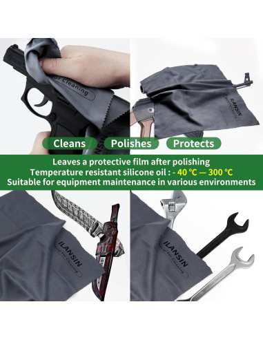 Paño de Silicona para Armas ILANSIN 30.48x30.48 cm - 1 Paquete