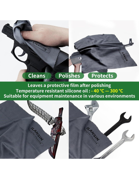 Paño de Silicona para Armas ILANSIN 30.48x30.48 cm - 1 Paquete