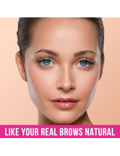 Lápiz de Cejas iMethod 2-en-1 Marrón Claro - Microblading 2