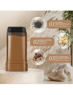 Cepillo Tinte Cabello Canoso Newvenper Negro 20g x2 2