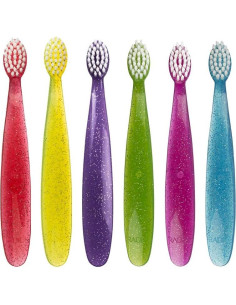 Cepillo de dientes RADIUS Totz para niños, 6 unidades, cerdas suaves 2