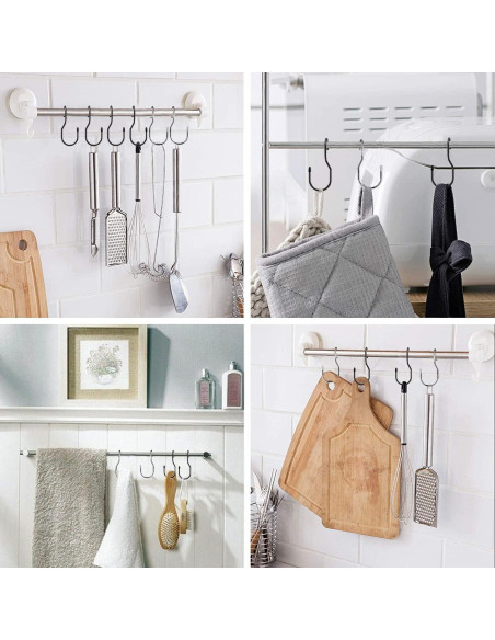 Colgador de Bolsos Grande DHYLRICHER - 12 Piezas Antideslizante Colgador de Bolsos Grande DHYLRICHER - 12 Piezas Antideslizante