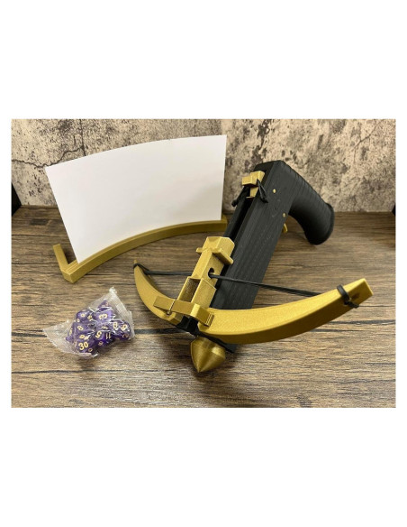 Lanzador de Dados de Ballesta MunnyGrubbers Bronce 7PCS D20