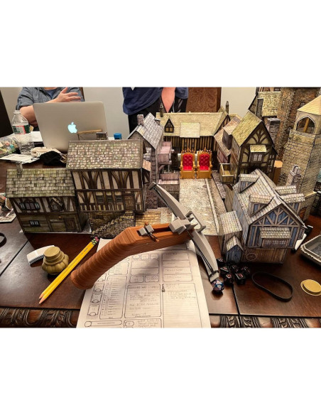 Lanzador de Dados de Ballesta MunnyGrubbers Bronce 7PCS D20