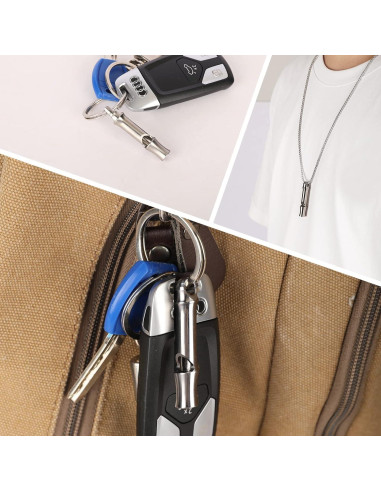 Silbato de Emergencia Dantoel de Titanio 120dB para Outdoor