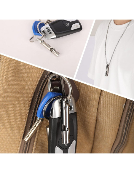 Silbato de Emergencia Dantoel de Titanio 120dB para Outdoor