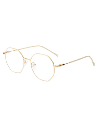 Gafas NIDOVIX Sin Prescripción Unisex Anti-luz Azul Oro