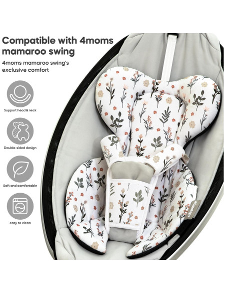 Inserto para Bebés Mamatepe Compatible con 4moms MamaRoo Inserto para Bebés Mamatepe Compatible con 4moms MamaRoo