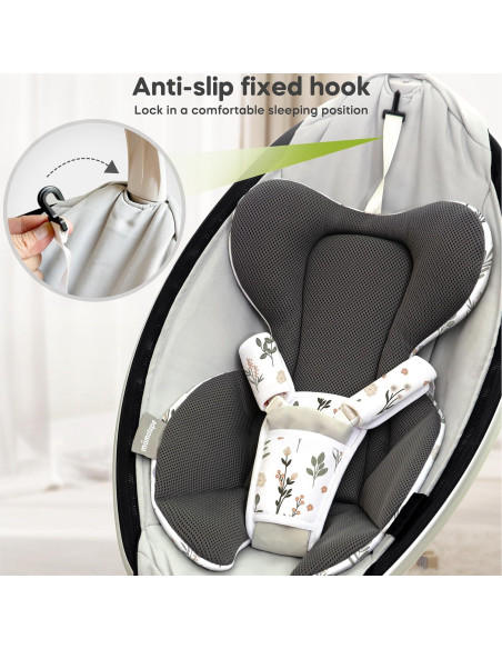 Inserto para Bebés Mamatepe Compatible con 4moms MamaRoo Inserto para Bebés Mamatepe Compatible con 4moms MamaRoo