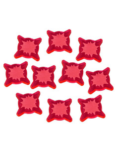 Fichas de Combate LITKO 1-Herida Rosa Fluorescente para SW: Legion