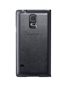 Funda Flip Cartera Samsung Galaxy S5 Negra con Bolsillo para Tarjetas 2