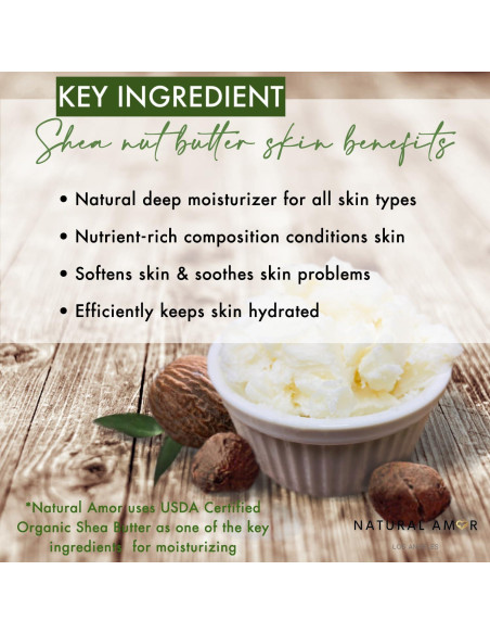 Set de Jabón Orgánico Natural Amor - 4 Barras de 121.9g