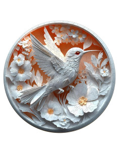 Rompecabezas de Madera 3D Lovpippi Colibrí 100 Piezas 21.5cm