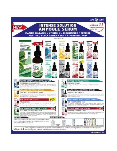 Sérum Ampoule Dearderm Caviar 31.1 ml Hidratante Piel