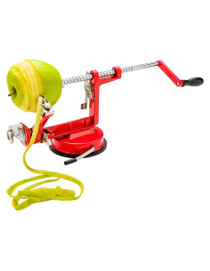 Pelador y Cortador de Manzanas Met Lux - Acero Inoxidable Ajustable
