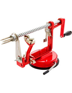 Pelador y Cortador de Manzanas Met Lux - Acero Inoxidable Ajustable 2