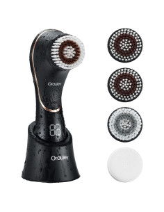 Cepillo Facial Eléctrico Orauley IPX7 Recargable 4 Cabezas